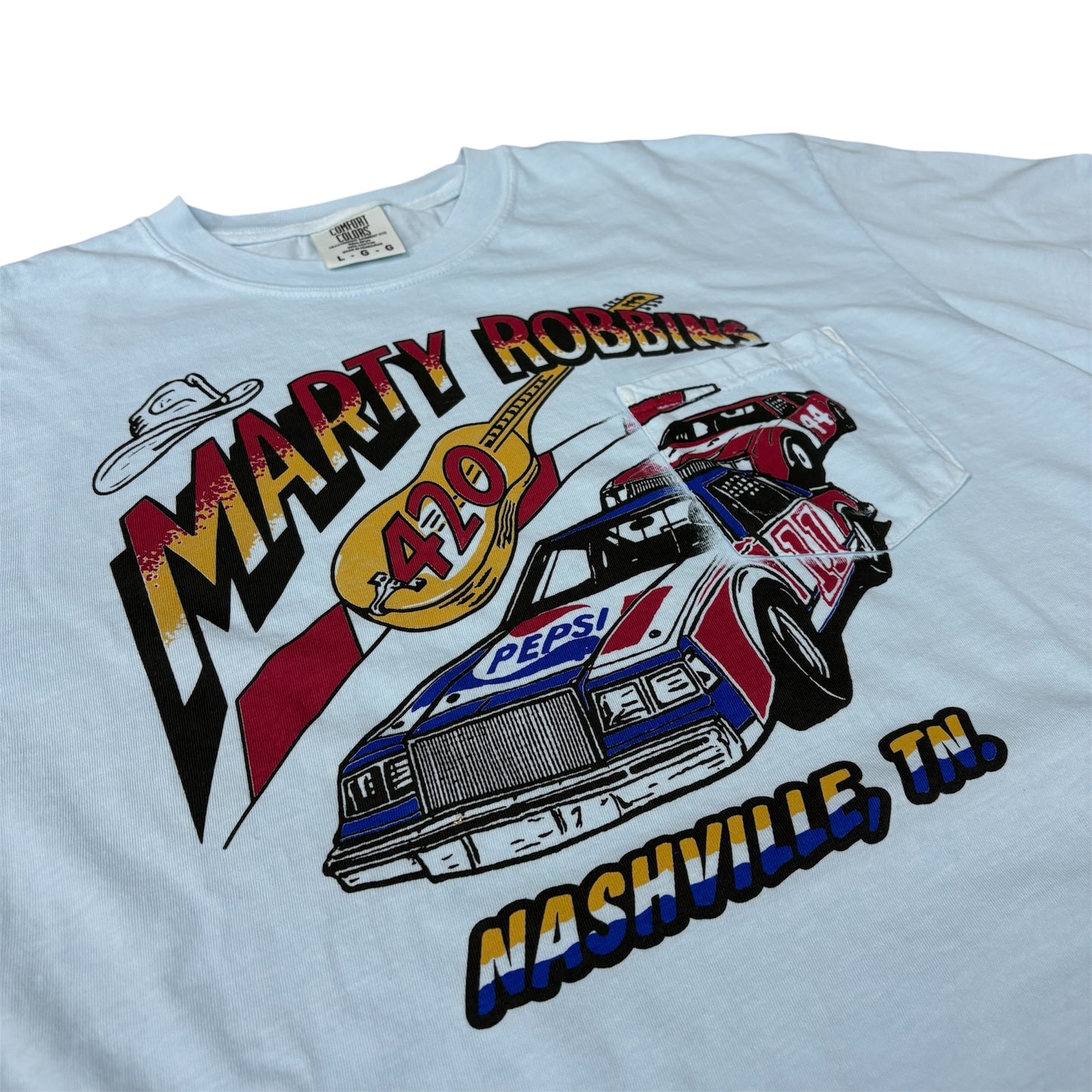 MARTY ROBBINS 420 POCKET TEE