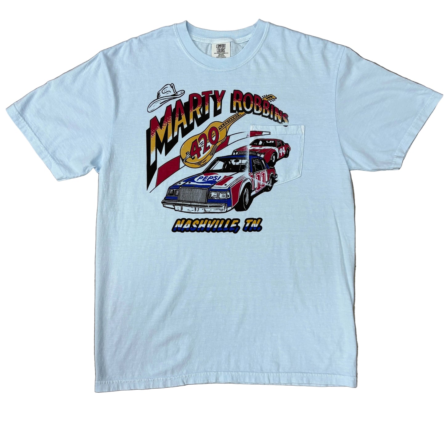 MARTY ROBBINS 420 POCKET TEE
